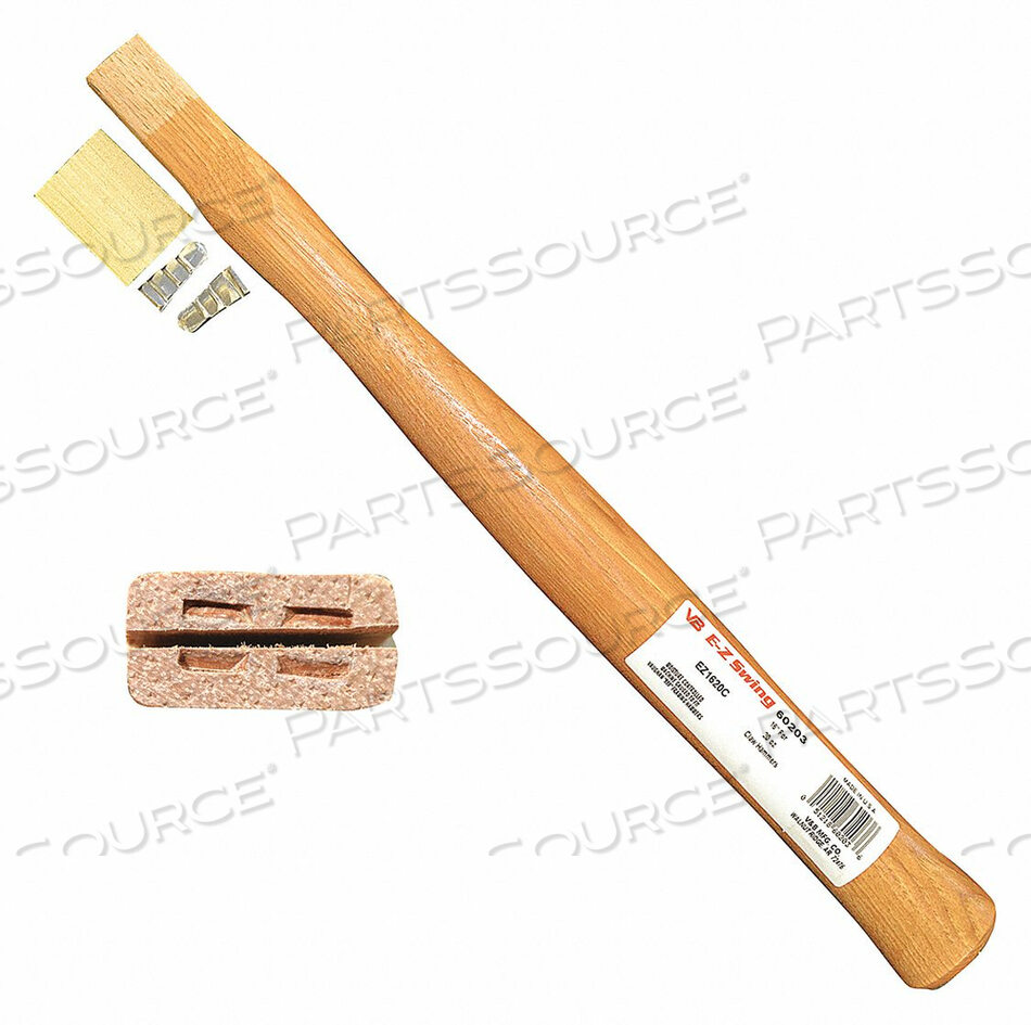 NAIL HAMMER HANDLE 16 IN HICKORY by Vaughan