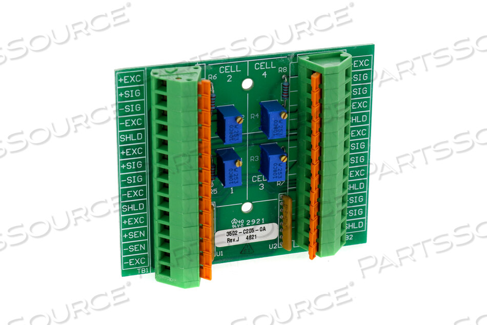 TRIM BOARD, 4 CELL, TERMINAL BLOCKS by Detecto Scale / Cardinal Scale