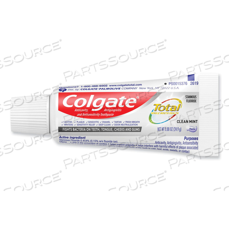 TOTAL TOOTHPASTE, COOLMINT, 0.88 OZ, 24/CARTON by Palmolive