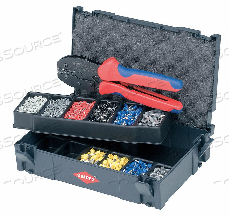CRIMPER AND CONNECTOR KIT by Knipex
