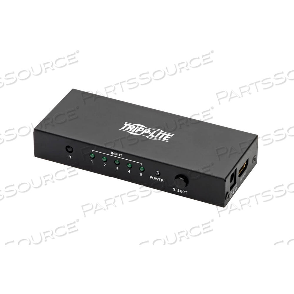 5-PORT HDMI SWITCH FOR VIDEO & AUDIO 4K X 2K UHD 60 HZ W REMOTE by Tripp Lite