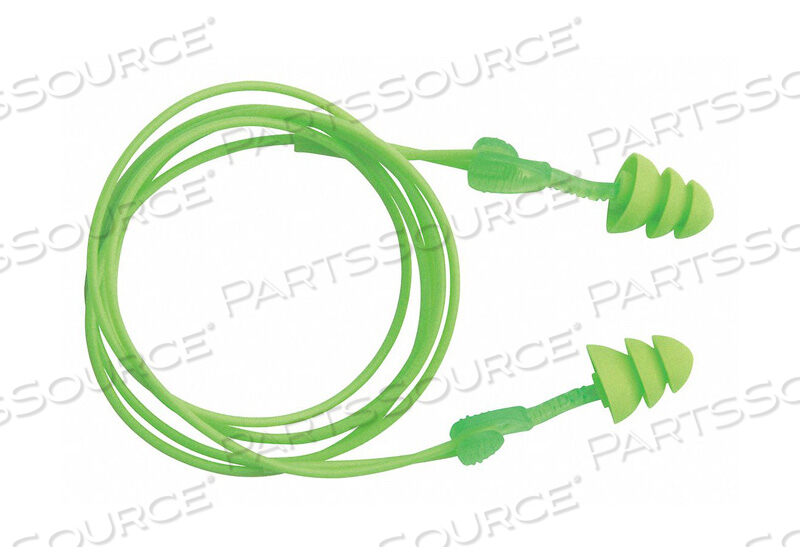 EAR PLUGS CORDED FLANGED 27DB by Moldex