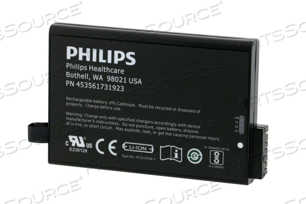 LITHIUM-ION BATTERY, 2100 MAH, 3.6 V by Philips Healthcare