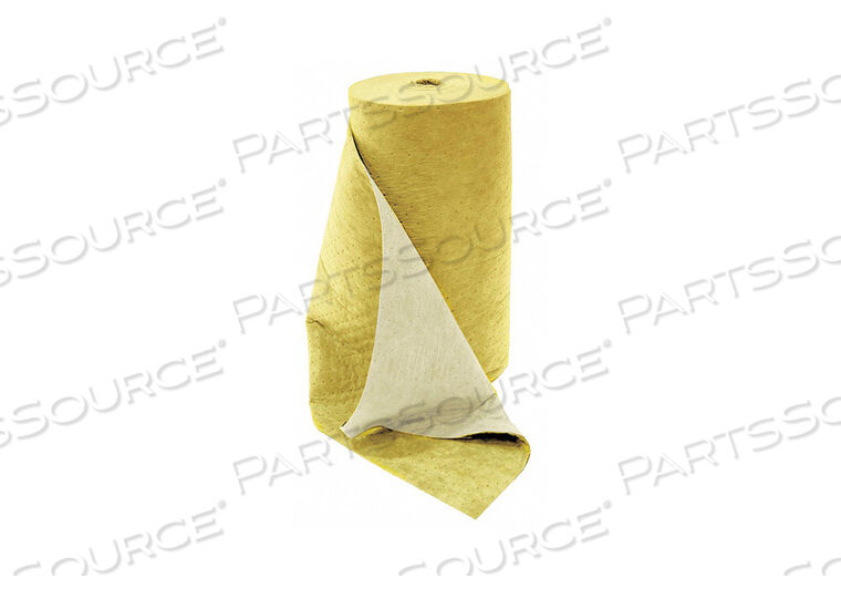 ABSORBENT ROLL UNIVERSAL YELLOW 150 FT.L by Spilfyter