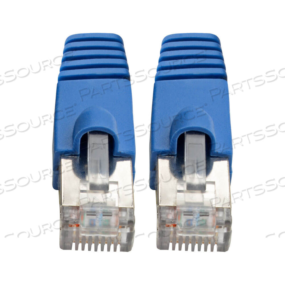 CAT6A SNAGLESS SHIELDED STP PATCH CABLE 10G, POE, BLUE M/M 25FT by Tripp Lite