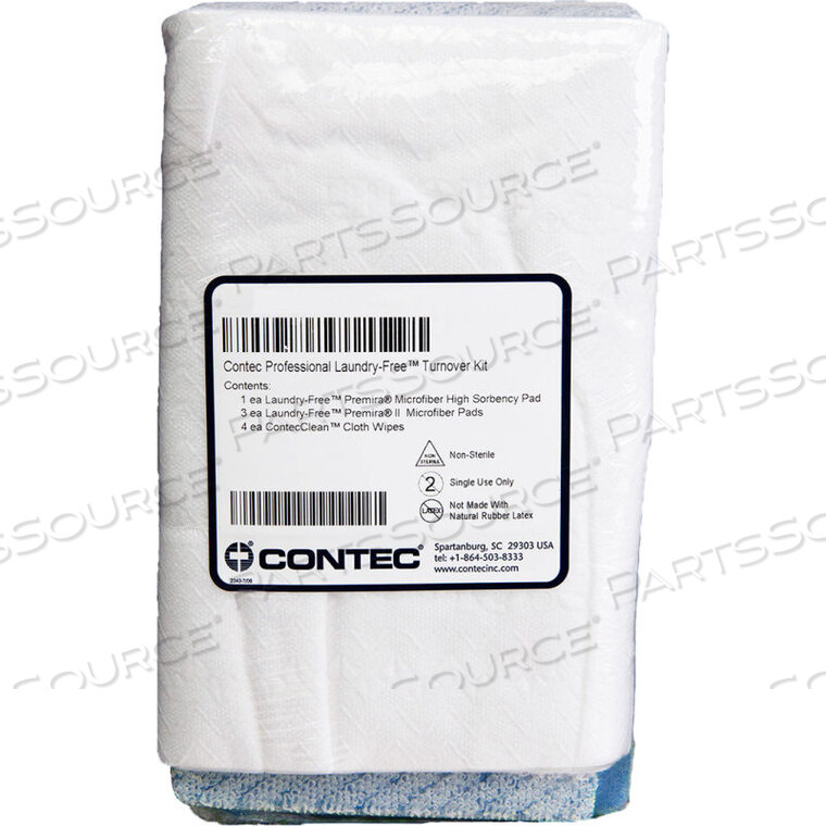PROFESSIONAL LAUNDRY-FREE TURNOVER KIT by Contec
