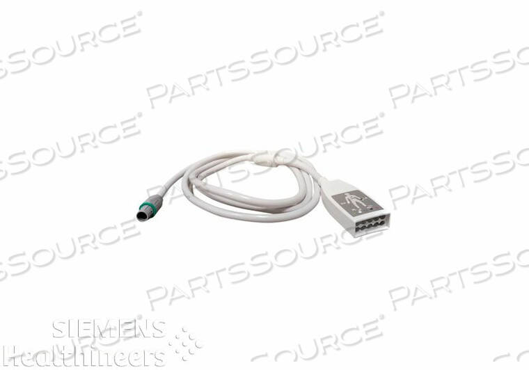 HISIB ECG CABLE, IEC2, 2 M, 10 CONDUCTOR by Siemens Medical Solutions