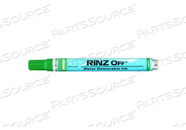 J7223 PAINT MARKER REMOVABLE GREEN by Dykem