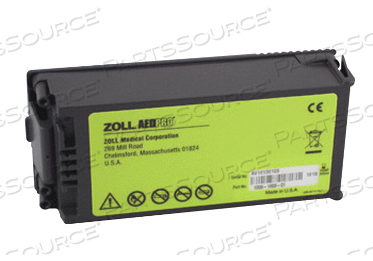 AED PRO NON-RECHARGEABLE LITHIUM BATTERY PACK by ZOLL Medical Corporation
