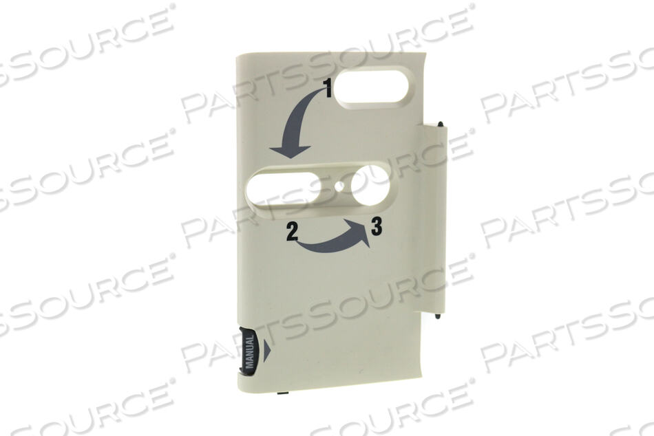 AED FRONT DOOR WITH LATCH LABEL FOR LIFEPAK 20E by Physio-Control