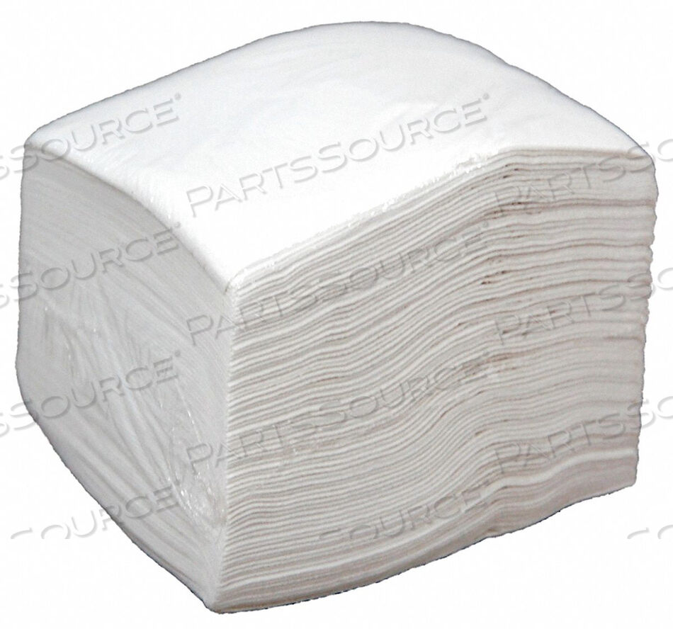 DISPOSABLE WIPES AIRLAID WHITE PK900 by Spilfyter