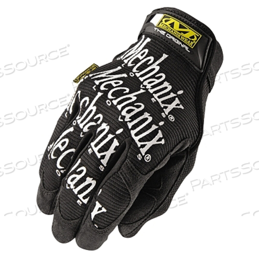 ORIGINAL GLOVES, NYLON, SYNTHETIC LEATHER, THERMAL PLASTIC RUBBER (TPR), TREKDRY, TRICOT, MEDIUM, BLACK by Mechanix Wear