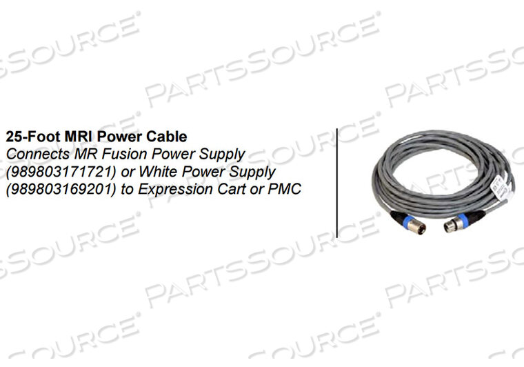 25FT MRI POWER CABLE 