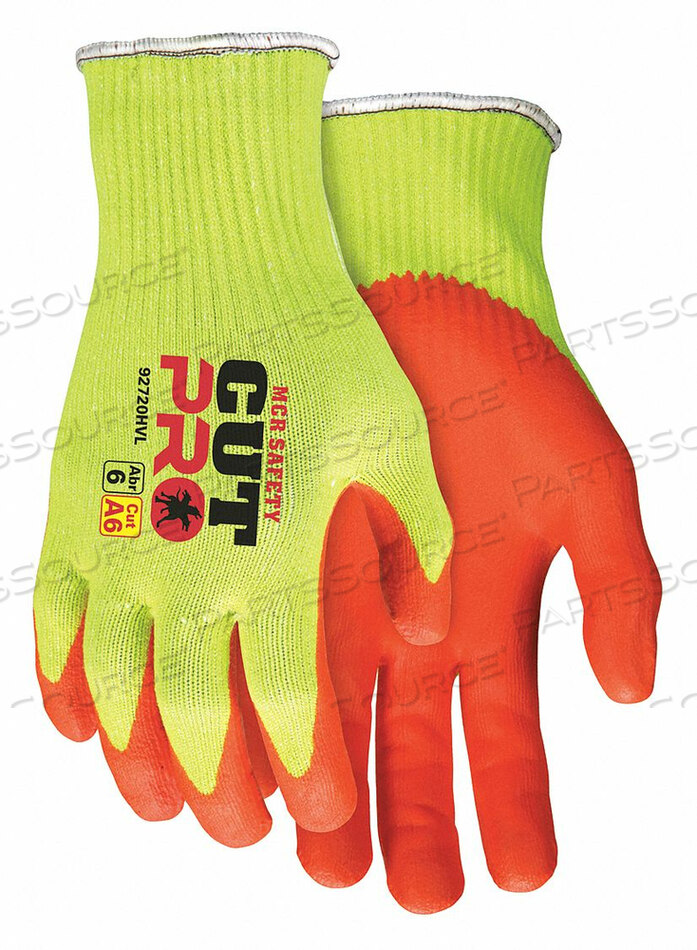 CUT-RESISTANT GLOVES 2XL GLOVE SIZE PK12 by MCR Safety