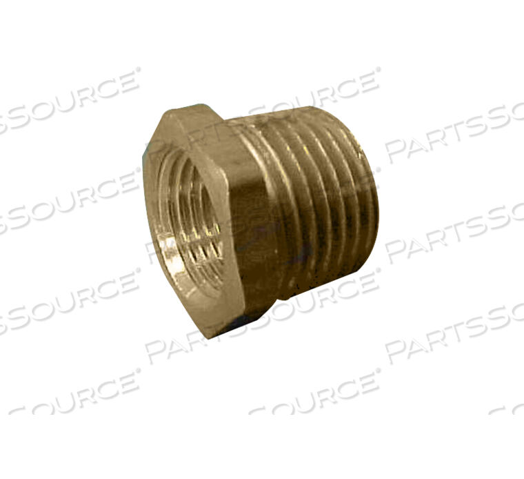 REDUCER BUSHING, BRASS, 3/4 IN X 1/2 IN NPT by STERIS Corporation
