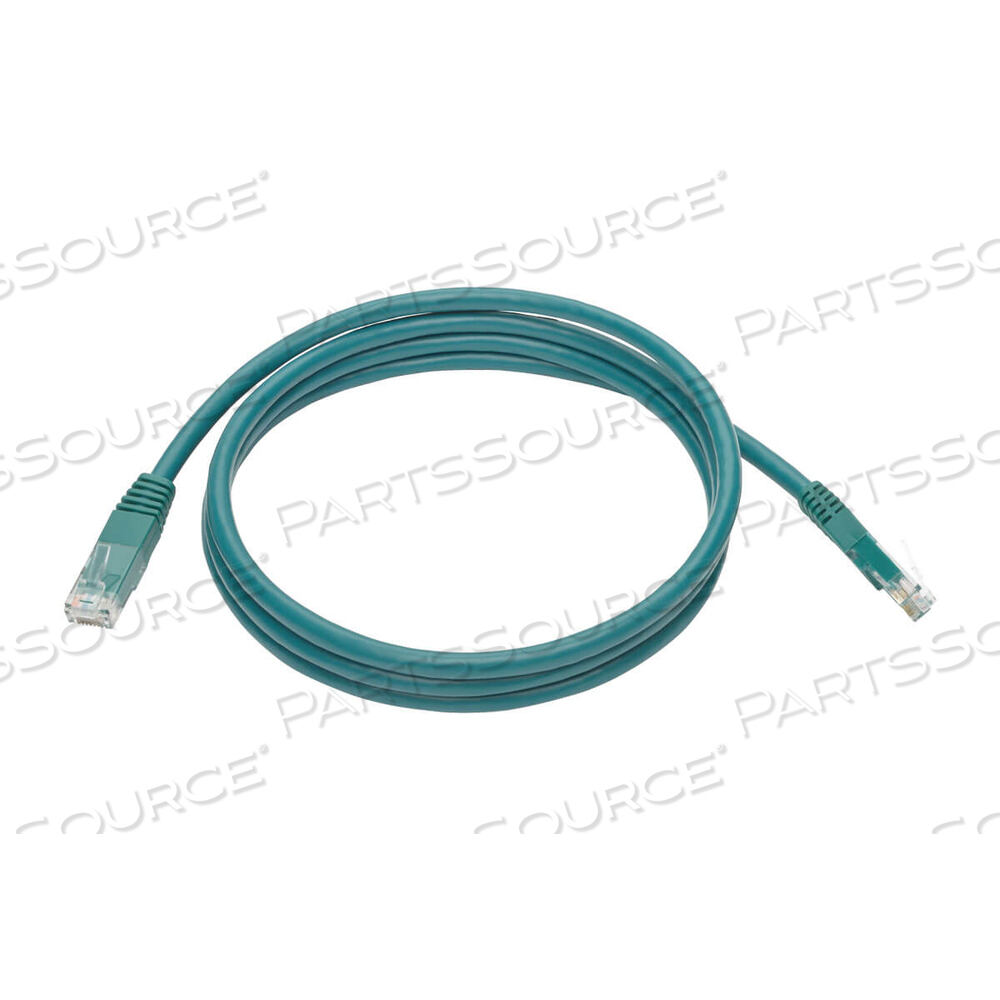 5FT CAT6 GIGABIT MOLDED PATCH CABLE RJ45 M/M 550MHZ 24 AWG GREEN by Tripp Lite