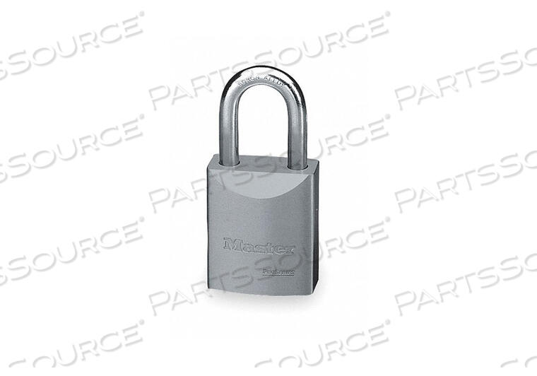 KEYED PADLOCK 29/32 IN RECTANGLE SILVER by Master Lock