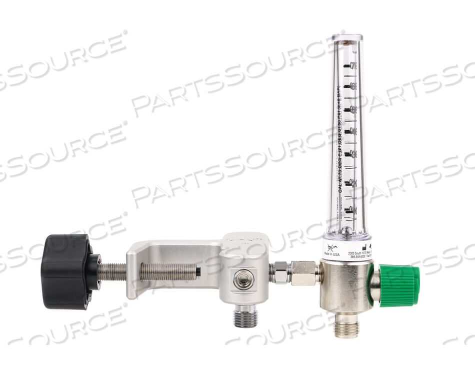 FLOW METER MANIFOLD, 4 POSITIONS, ACRYLIC, 100 PSI, 0 TO 70 LPM FLOW, SINGLE, HIGHLY ACCURATE NEEDLE VALVE by Maxtec