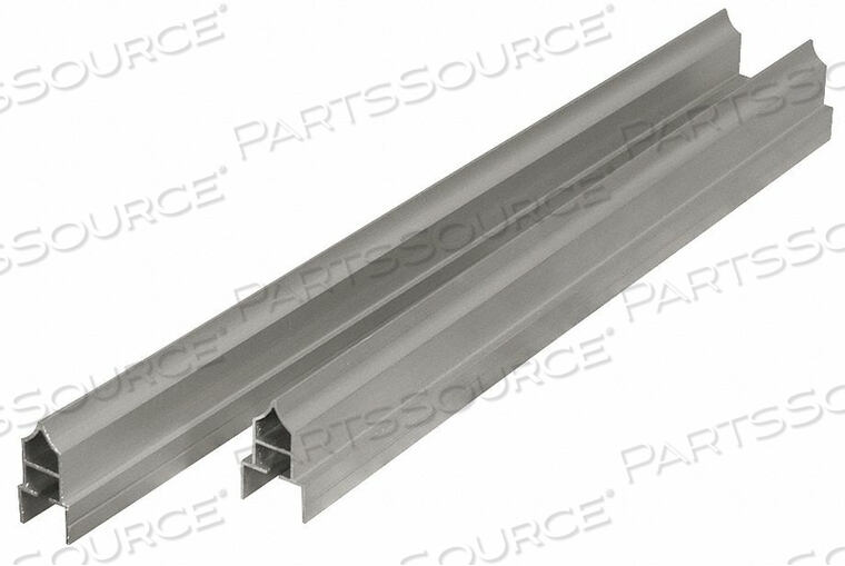 ALUMINUM HEADRAIL W/ SCREWS FOR PLASTIC LAMINATE - 98" by Global Partitions