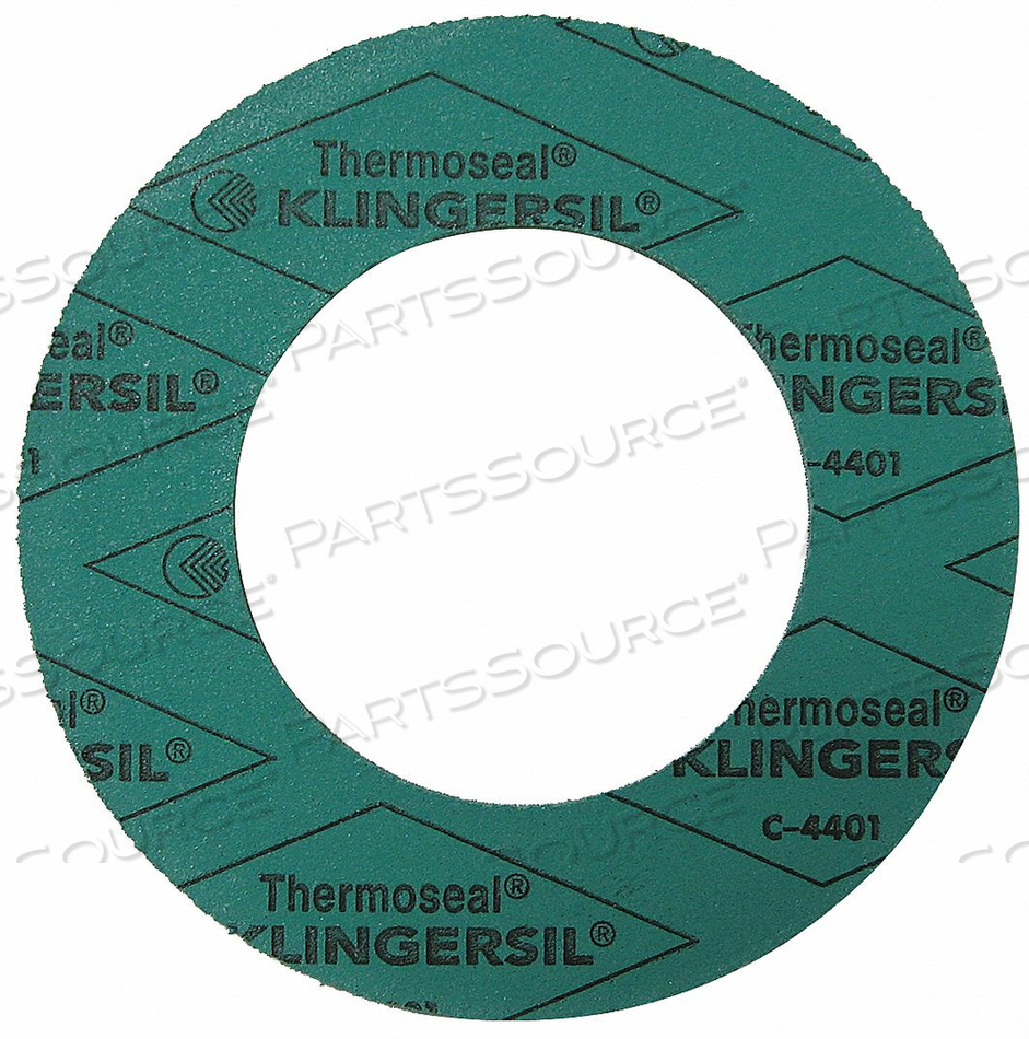 FLANGE GASKET 2 IN. 1/8 IN. GREEN by Thermoseal