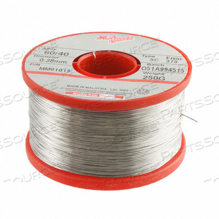 27 AWG 28 SWG 8.8OZ LEADED ROSIN ACTIVATED WIRE SOLDER by Digi-Key