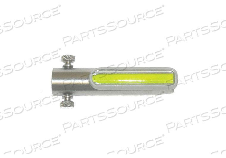 SYRINGE SHIELD, ALLOY TUNGSTEN, RUBBER LINING, BRIGHT YELLOW, 1 CC by Mirion Technologies (Capintec) Inc.