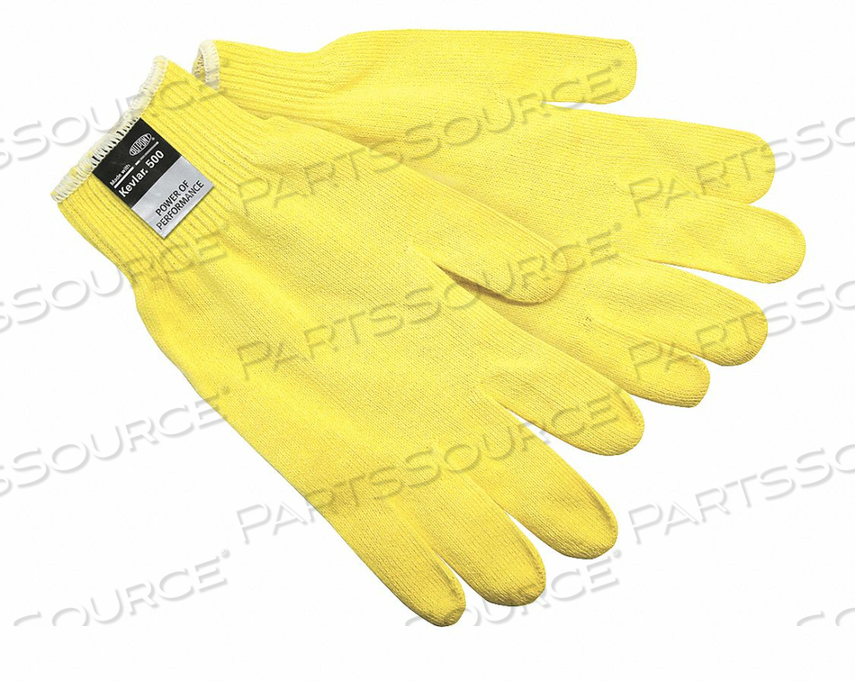 CUT RESISTANT GLOVES 1 S YELLOW PK12 by MCR Safety