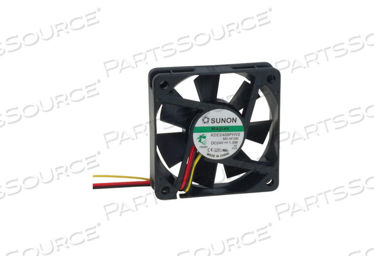 BRUSHLESS DC COOLING FAN, 24 VDC, 1.3 W, 3800 RPM, 31 DB SOUND, 0.054 A, THERMOPLASTIC ENCLOSURE/IMPELLER, 15 MM X 60 MM X 60 MM by Newark / Element 14