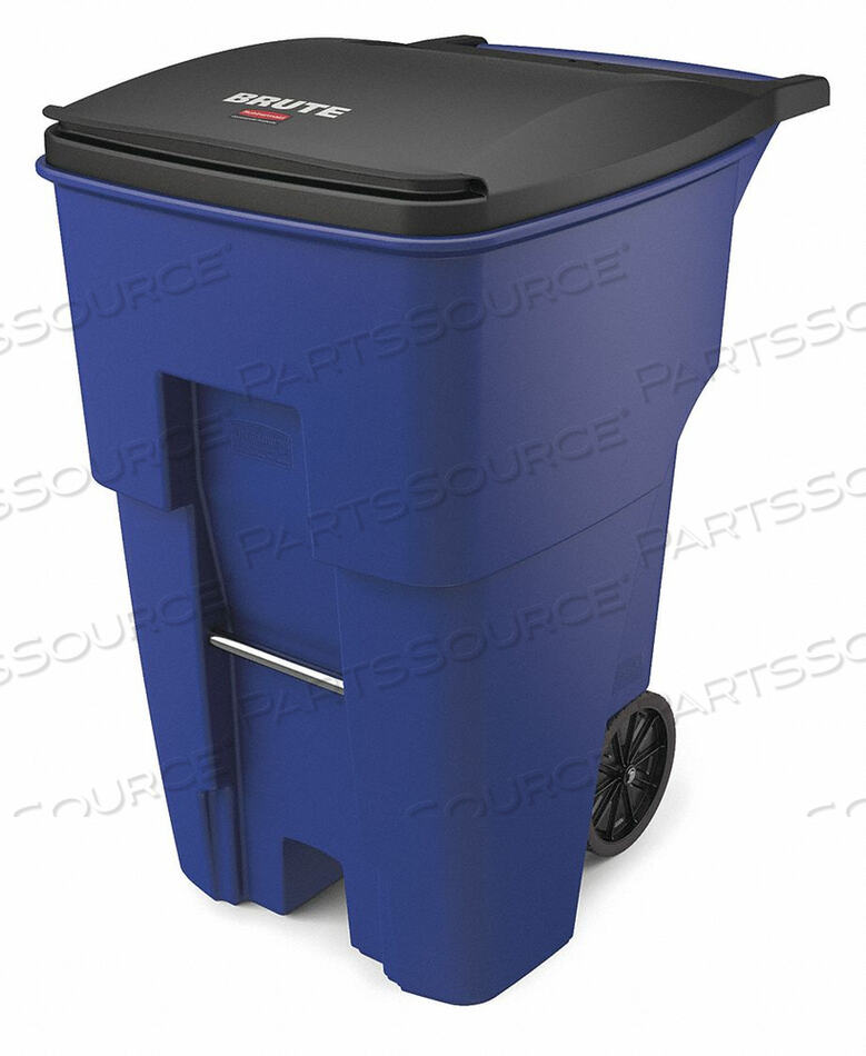 BRUTE 95 GALLON ROLLOUT CONTAINER by Rubbermaid Medical Division