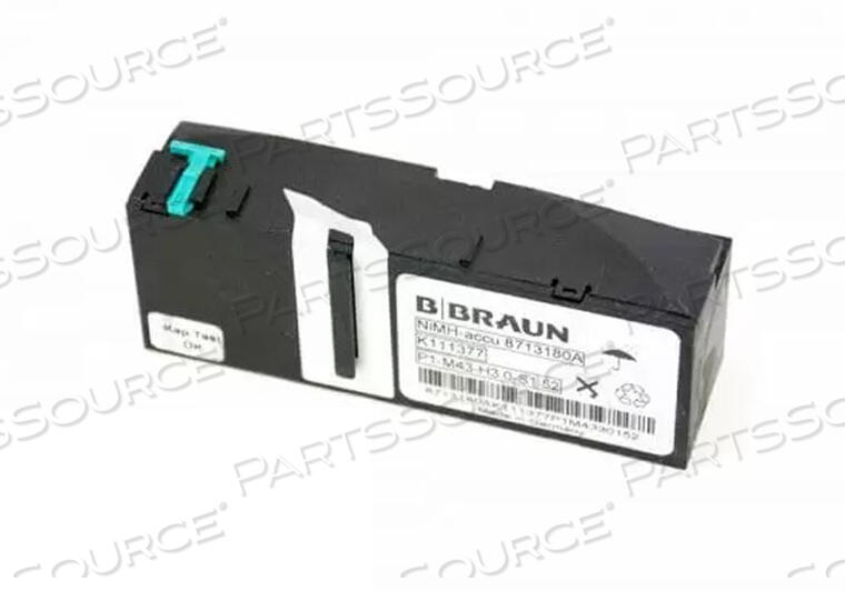 BATTERY RECHARGEABLE, LITHIUM ION, 1.62 AH FOR BRAUN SPACE INFUSION PUMP SYSTEM by B. Braun Medical Inc (Infusion Systems Division)
