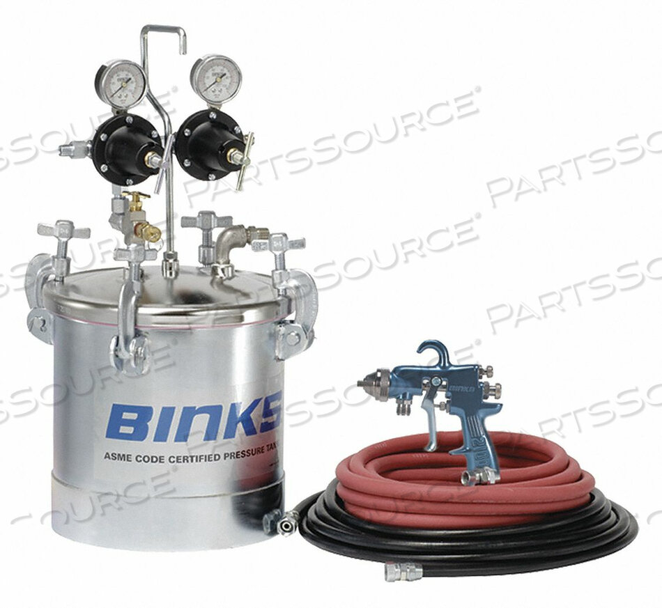 PRESSURE TANK OUTFIT 2.8 G by Binks