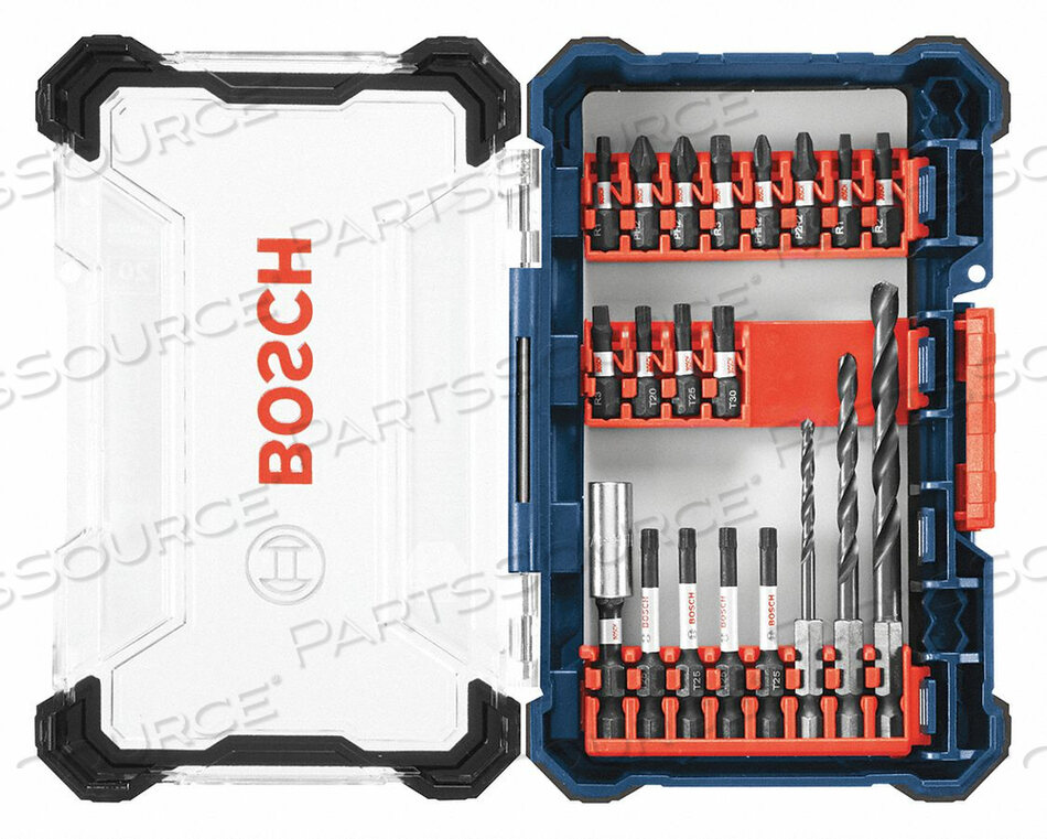 DRILL BIT SET HSS 1/8 TO 1/4 SIZES by Bosch Tools