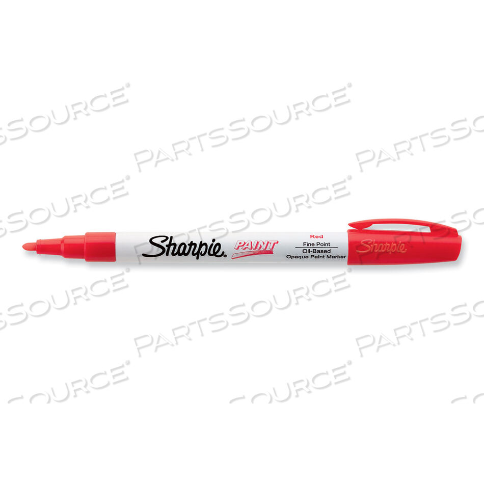 PERMANENT PAINT MARKER, FINE BULLET TIP, RED by Sharpie