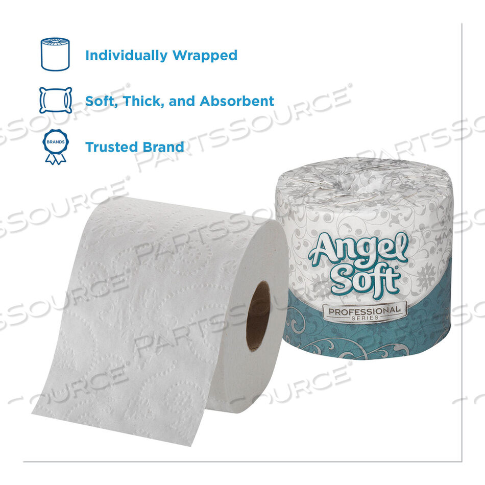ANGEL SOFT PS PREMIUM BATHROOM TISSUE, SEPTIC SAFE, 2-PLY, WHITE, 450 SHEETS/ROLL, 80 ROLLS/CARTON by Georgia-Pacific
