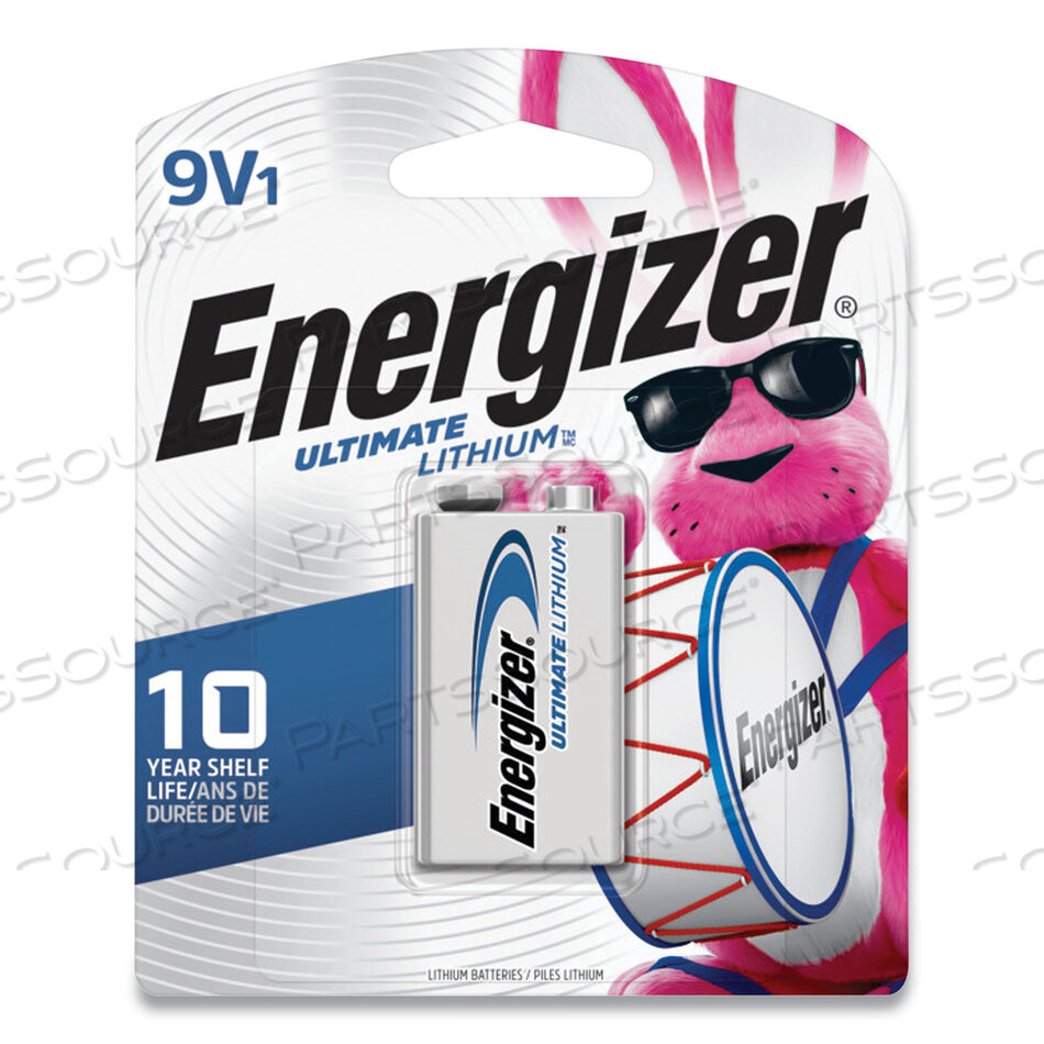 ULTIMATE LITHIUM 9V BATTERIES by Energizer