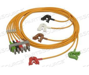 5 LEAD SAFETY AAMI GRABBER ECG CABLE 