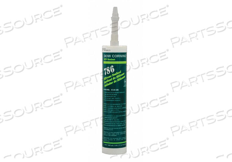 SEALANT SILICONE BASE CLEAR CARTRIDGE by Dow Corning