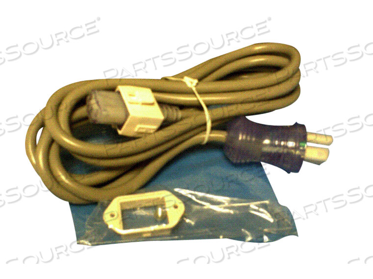 10FT POWER CORD WITH RECEPTACLE CLAMP by Puritan Bennett - Covidien