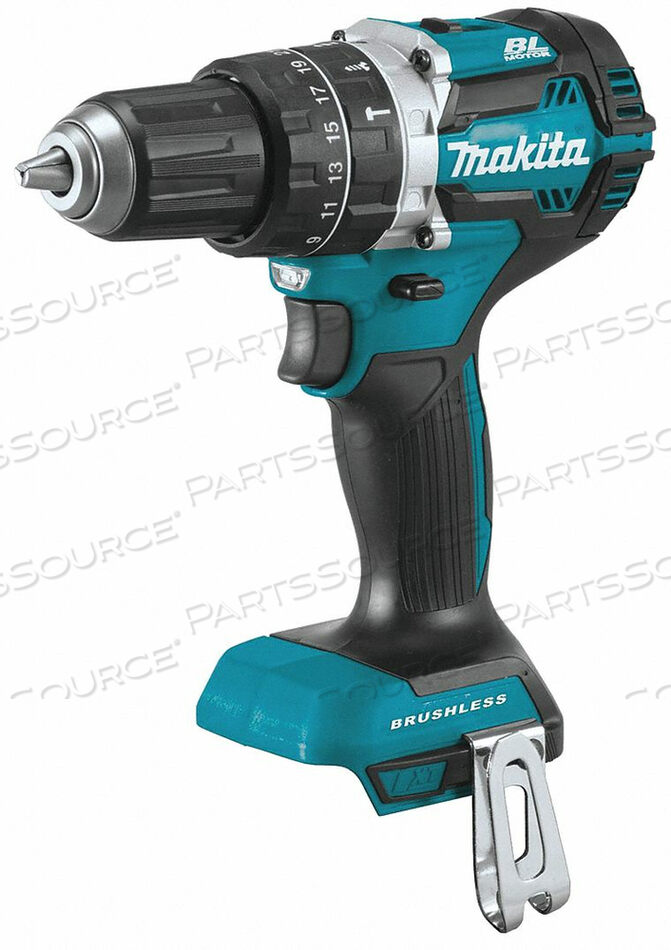18V LXT LITHIUM-ION 1/2" BRUSHLESS CORDLESS HAMMER DRIVER-DRILL (TOOL ONLY) by Makita