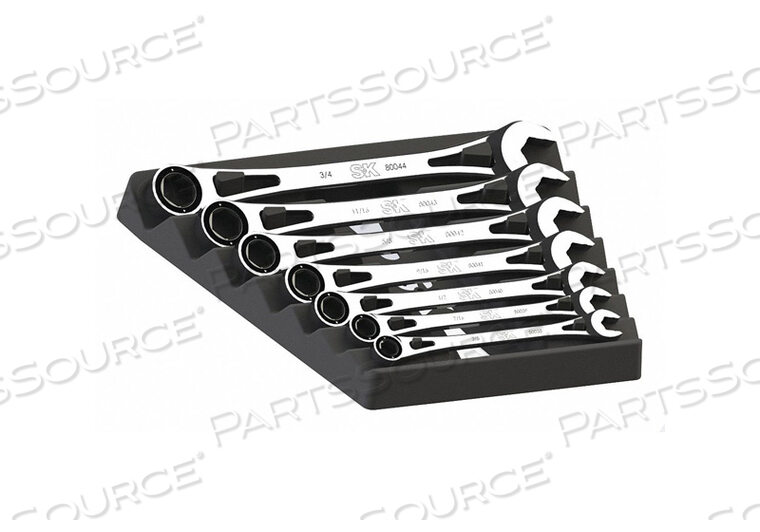 RATCHETING WRENCH SET COMBINATION by SK Professional Tools