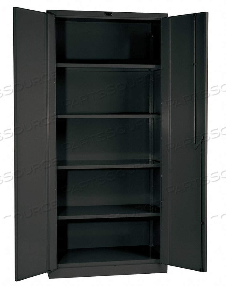 SHELVING CABINET 78 H 60 W CHARCOAL by Hallowell