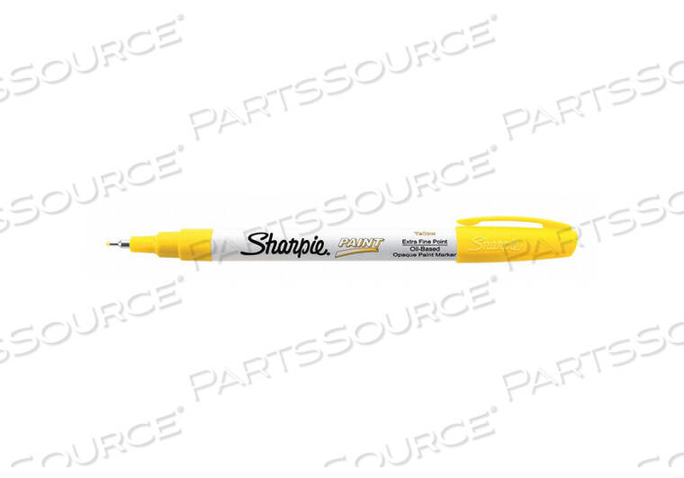 PAINT MARKER EXTRA FINE POINT YLLW PK12 by Sharpie