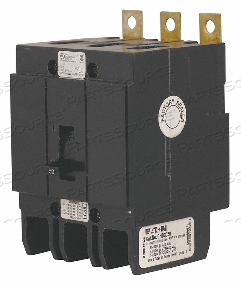CIRCUIT BREAKER, THERMAL MAGNETIC; 480V AC; 3P; 60A by Eaton