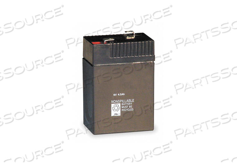 BATTERY SEALED LEAD ACID 6V 4A/HR. by Lithonia Lighting