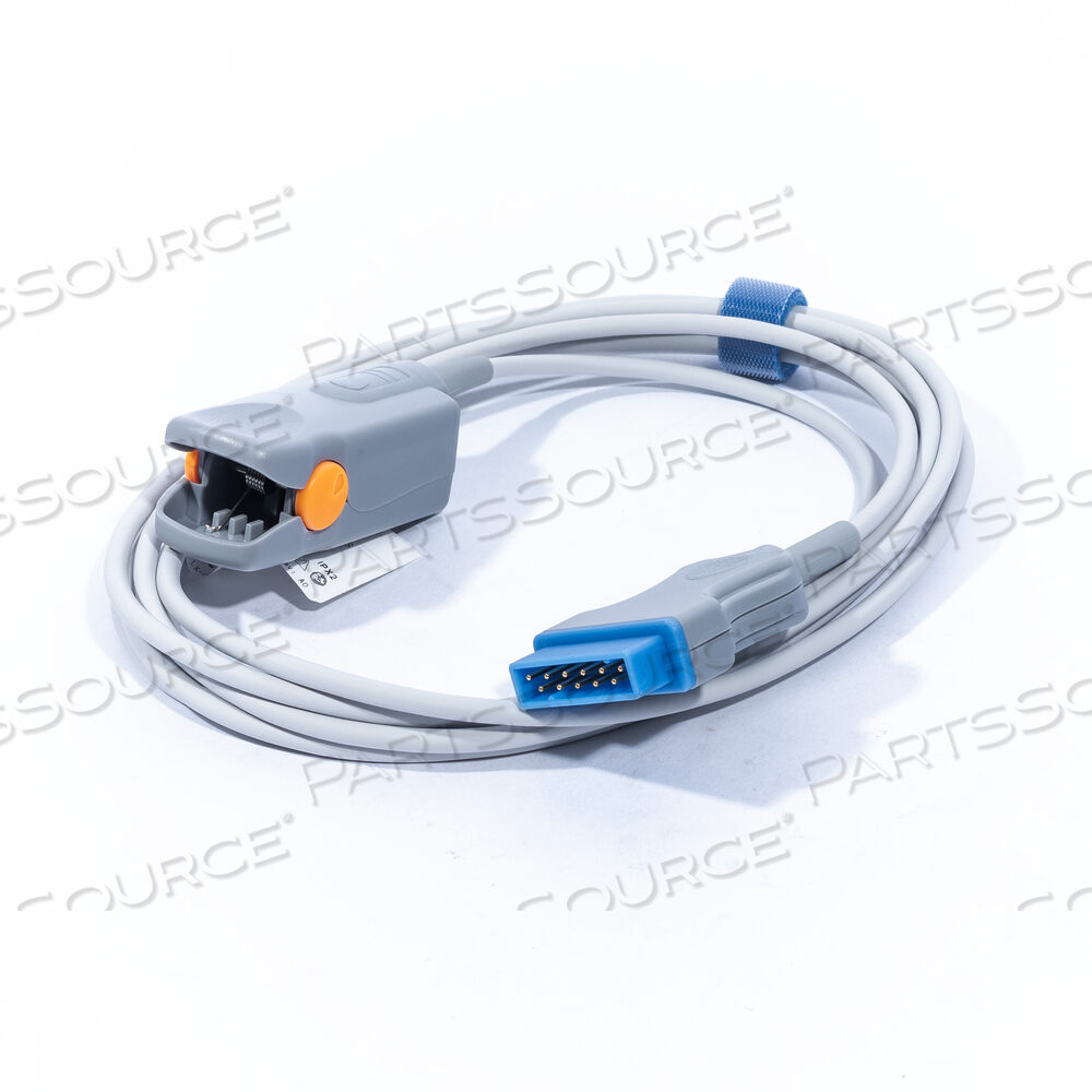 DIRECT-CONNECT SPO2 SENSOR, 4 MM, TPU JACKET, GRAY, ADULT, MEETS ISO 80601 -2-61, IEC 60601-1, IEC 60601 -1-2, ISO 10993-1, ISO 10993-5, ISO 1099 
