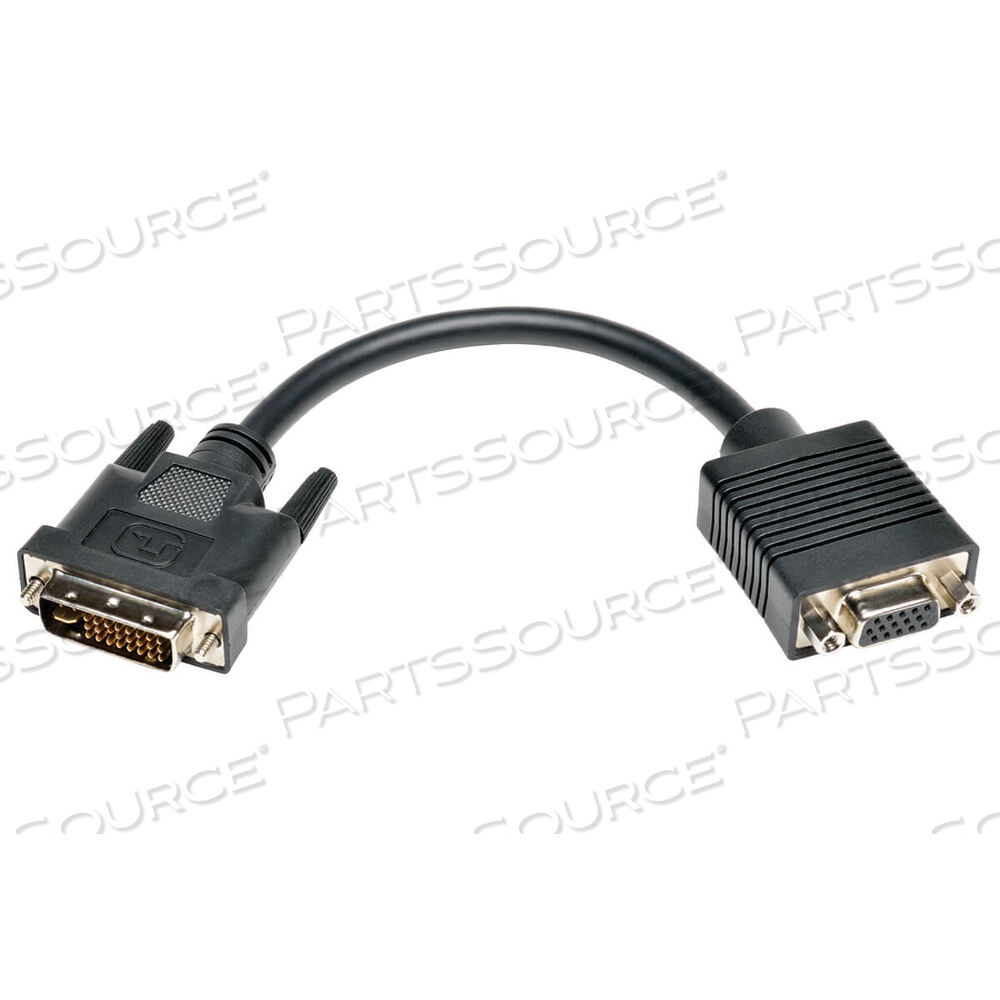 DVI TO VGA CABLE ADAPTER DVI-I DUAL LINK M TO HD15 F M/F 8IN 8 by Tripp Lite