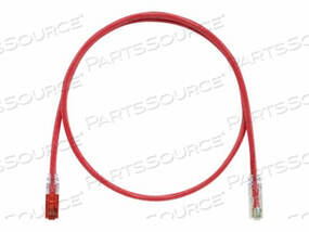 KEYED PATCHCORD CAT6 UTP CBL RED 7FT EA by Panduit