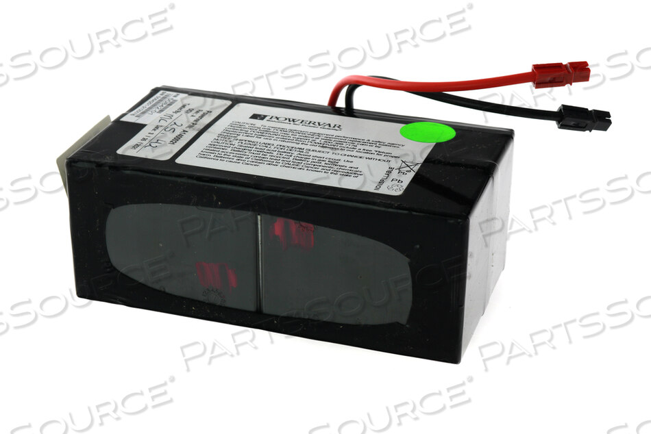 RECHARGEABLE BATTERY PACK, 420 VA, WIRE LEADS by AMETEK Powervar