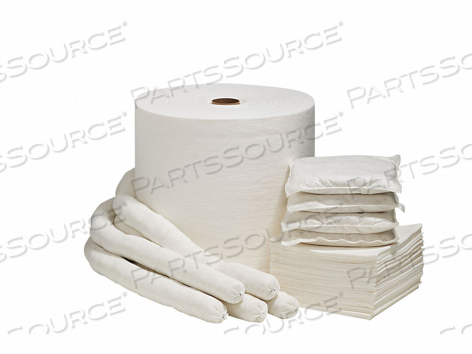 ABSORBENT ROLL UNIVERSAL WHITE 150 FT.L by Spilfyter