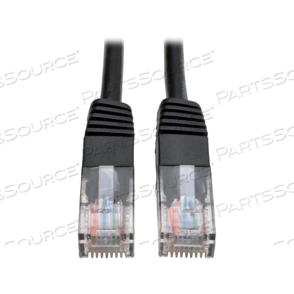 ETHERNET CABLE, CAT5E 350 MHZ MOLDED (UTP) (RJ45 M/M), POE, BLACK, 20 FT by Tripp Lite ETHERNET CABLE, CAT5E 350 MHZ MOLDED (UTP) (RJ45 M/M), POE, BLACK, 20 FT by Tripp Lite